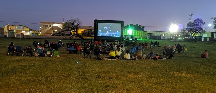 outdoor movie